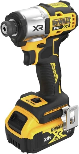Vista 4 de DEWALT Taladro de Impacto 20V MAX, Inalámbrico, 3 Velocidades, 2 Baterías y Cargador Incluidos (DCF845P2)