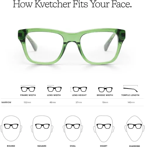Vista 4 de eyebobs Kvetcher Narrow Premium - Lentes de lectura para mujer y hombre