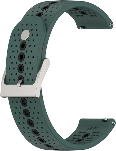 Vista 6 de E ECSEM Correas compatibles con Meoonley C20 Pro, correa de silicona suave, impermeable, ajustable, correa de repuesto para reloj inteligente