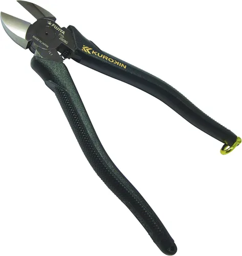 Vista 9 de Fujiya Electric Master - Pinza fuerte, 5.9 pulgadas (5.906 in), hoja redonda, oro negro, 770-150BG