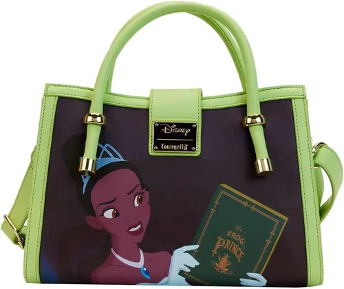 Vista 2 de Loungefly Disney Princess and the Frog Princess Scene - Bolso cruzado, Multi
