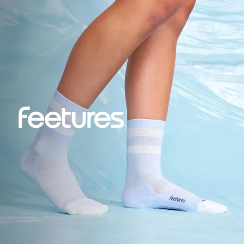 Vista 25 de Feetures Elite Light Cushion Mini Crew Sock - Calcetines deportivos con compresión dirigida