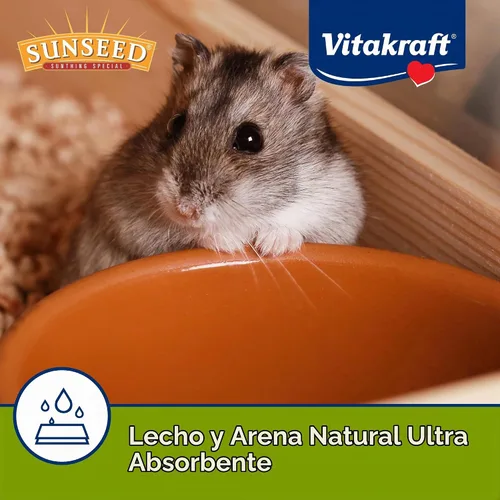 Vista 3 de VitaKraft Sunseed - Ropa de cama y arena natural para pájaros, 350 pies