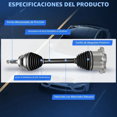 Vista 6 de Maxfavor Eje de Transmisión CV Delantero Compatible con Chevy Silverado 1500 Suburban Tahoe Avalanche 2007-2020 & GMC Yukon XL Sierra 1500 &