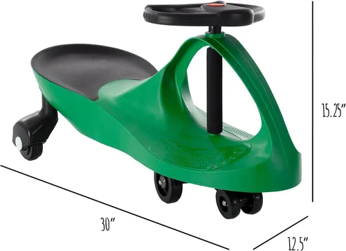 Vista 2 de Lil' Rider Montar en coche, sin baterías, engranajes o pedales, utiliza giro, giro, movimiento de movimiento para conducir zigzag coche, para niños