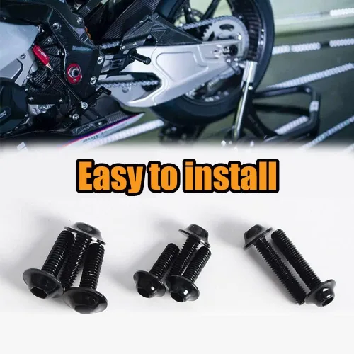 Vista 3 de Kit completo de pernos de carenado, tornillos y piezas de carrocería de reemplazo para motocicleta Kawasaki Suzuki Honda Ducati Yamaha BMW GSXR