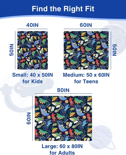 Vista 5 de ZonLi Manta de dinosaurio suave de forro polar para niños pequeños de 40 x 50 pulgadas, manta de franela para niños y niñas, bonito diseño
