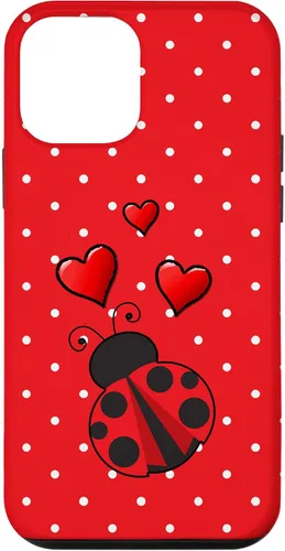 Vista 16 de Ladybug - Carcasa para iPhone 17, diseño de lunares rojos y blancos