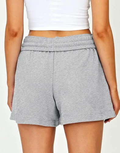 Vista 5 de AUTOMET - Pantalones cortos para mujer pantalones cortos casuales de cintura alta y deportivos para el verano pantalones cortos cómodos