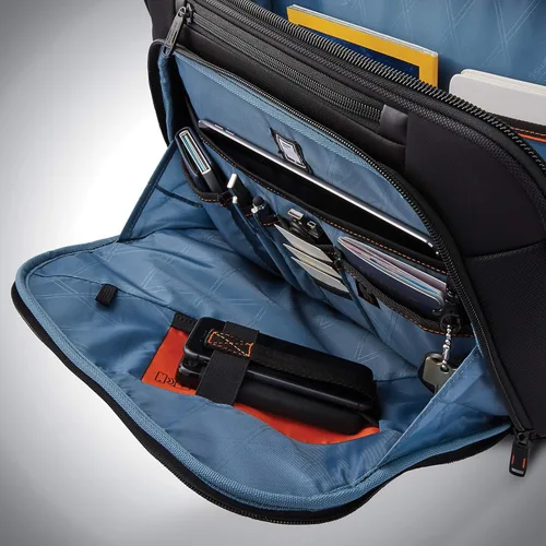 Vista 3 de Samsonite Oficina móvil vertical PRO, Negro -, Oficina móvil vertical profesional
