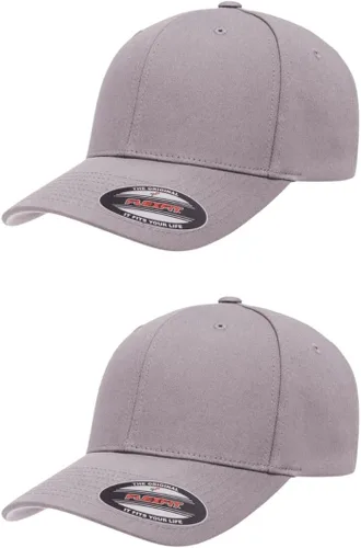Vista 39 de Flexfit 5001 - Gorra de béisbol de sarga de algodón, 6 paneles Negro