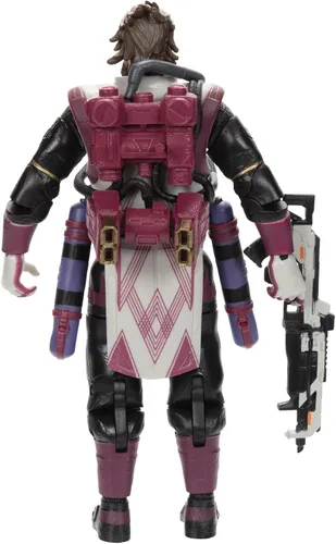 Vista 6 de Electronic Arts Apex Legends - Figura de acción cáustica coleccionable de 6 pulgadas, rara: piel geométrica de anomalías