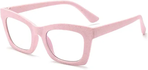 Vista 8 de Oprah Style - Lentes de lectura cuadrados con bloqueo de luz azul para mujeres y lectores de computadora Z05 Beige