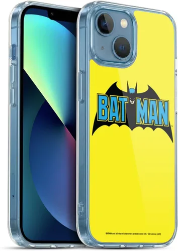 Vista 121 de Head Case Designs Funda de gel con licencia oficial de Batman DC Comics Bat Signal Logos [protección de grado militar] compatible con Apple iPhone 7
