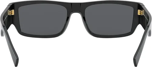 Vista 4 de Versace Gafas de sol para hombre marco negro lentes gris oscuro 2205in