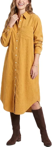 Vista 13 de Kuraki Vestido camisero casual con estampado y botones en la parte delantera para mujer Mezclilla