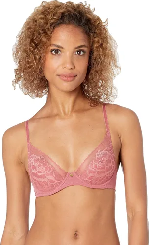 Vista 18 de Natori Aros Flora Contour para mujer negro/moca claro