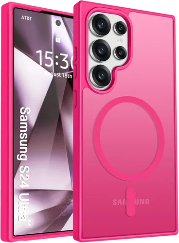 Vista 13 de Funda para teléfono Google Pixel 9 Pro XL, Compatible con Magnético, Protección contra Caídas de Grado Militar Translúcida Mate Resistente a Golpes