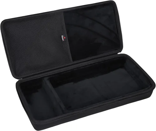 Vista 3 de Mchoi Funda rígida portátil compatible con la impresora móvil inalámbrica Epson Workforce WF-100/WF-110, solo funda (negro)