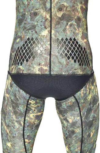 Vista 5 de SEAC Pirana Lycra Neopreno Verde Camuflaje