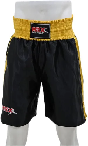 Vista 3 de Pantalones cortos de boxeo para hombre, para entrenamiento de boxeo, fitness, gimnasio, pelea, artes marciales, mauy, tailandés, kickboxing, ropa