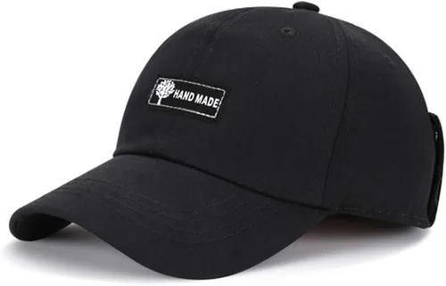 Vista 2 de xrxebv Gorra de piloto de aviador retro, unisex, gorra de béisbol, máscara de hip hop