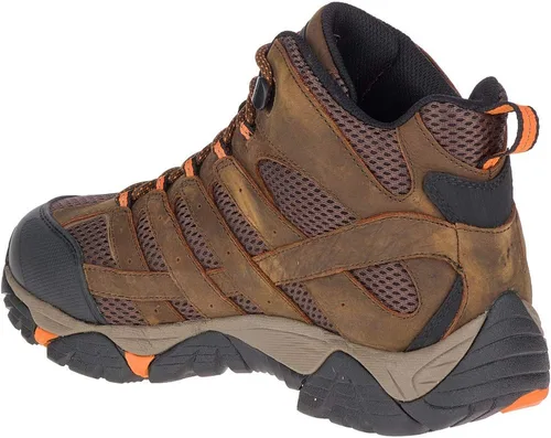 Vista 8 de Merrell Hombre, Moab Vertex Mid Waterproof SR - Ancho ancho