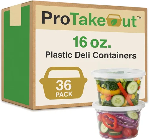 Vista 26 de [8oz-20 juegos de recipientes de plástico con tapas, recipientes transparentes sin BPA con tapas herméticas, almacenamiento de alimentos resistente