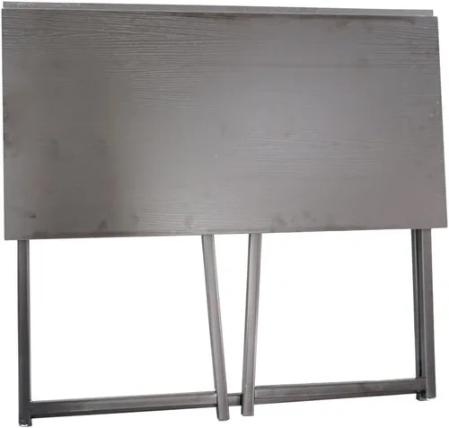 Vista 7 de Escritorio plegable para computadora para espacios pequeños, necesita montaje, escritorio de oficina en casa, mesa plegable para computadora, mesa