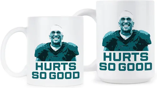 Vista 2 de Jalen Hurts Mug Hurts So Good - Tazas de café