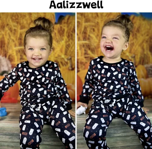 Vista 2 de Aalizzwell Traje de Halloween para bebés niños y niñas de 0 a 24 meses