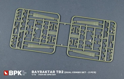 Vista 4 de BPK 7230-1/72 - Bayraktar TB2 Dual Combo Set Escala Modelo Kit