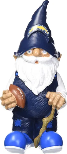 Vista 16 de NFL Resin 11.5" Team Logo Outdoor Garden Statue Gnome