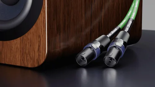 Vista 7 de Fat Toad Cable Speakon a Speakon de 50 pies (Serie Twist-LockPRO) – Cable verde de 12 AWG con conector para equipo de estudio, DJ y escenario