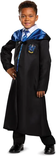 Vista 10 de Disguise Túnica de Slytherin de Harry Potter, Túnicas Oficiales de Disfraz del Mundo Mágico, Accesorio Clásico de Vestimenta para Niños
