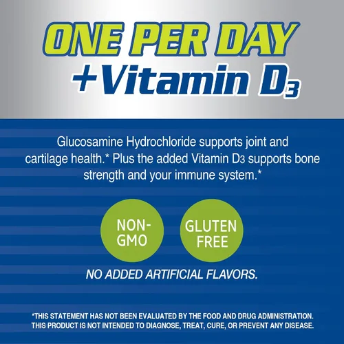 Vista 3 de 21st Century Glucosamine Daily Complex Plus D Tabletas, 60 unidades (27708)