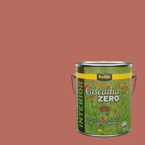 Vista 164 de Rodda Paint CASCADIA ZERO - Pintura plana e imprimación para interiores en uno, cuarto de galón, crema de ballet