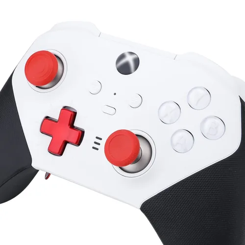 Vista 4 de Accesorios para controlador Xbox One Elite Series 2 (modelo 1797), kits de piezas de repuesto de palancas de metal compatibles con controlador