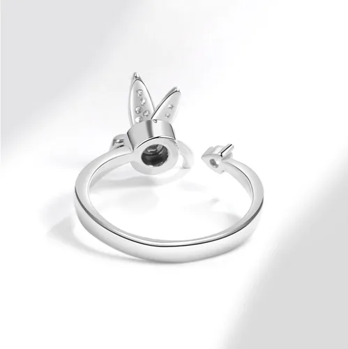 Vista 91 de Anillo de plata de ley 925, minimalista, ajustable, hecho a mano, para mujeres y niñas