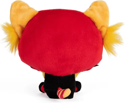 Vista 5 de GUND Sanrio Aggretsuko Red Rage Peluche Panda Rojo Netflix Original, 7 pulgadas
