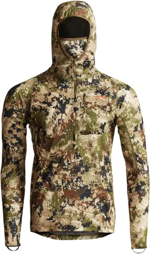 Vista 11 de SITKA Gear Core - Sudadera con capucha liviana para caza para hombre 2-Elevated II