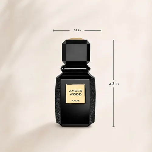 Vista 5 de Ajmal Madera ámbar para EDP unisex, 3.4 onzas - Hecho en Dubai