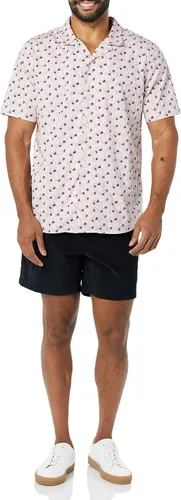 Vista 3 de Tienda Essentials Camisa de vacaciones ajustada para hombre