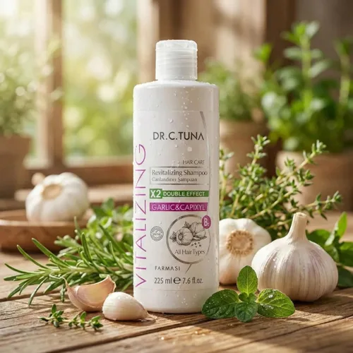 Vista 2 de Dr C Atún Vitalizing Ajo & Capixyl Champú 7.6 fl oz