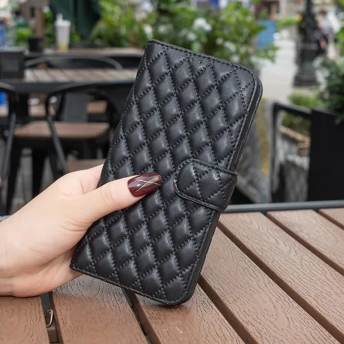 Vista 5 de jioeuinly Funda para Oppo A1 Pro compatible con Oppo A1 Pro Phone Case Flip Stand Cover Women Wallet Negro