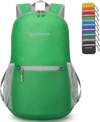 Vista 20 de ZOMAKE Mochila ligera y plegable, pequeña mochila de viaje