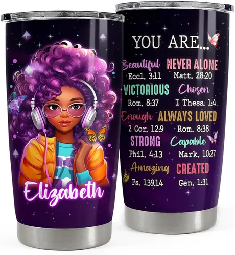 Vista 18 de SANDJEST Tazas de viaje aisladas de acero inoxidable de béisbol, tazas de café de 20 onzas y 30 onzas, regalo para amantes del béisbol, mamá, papá