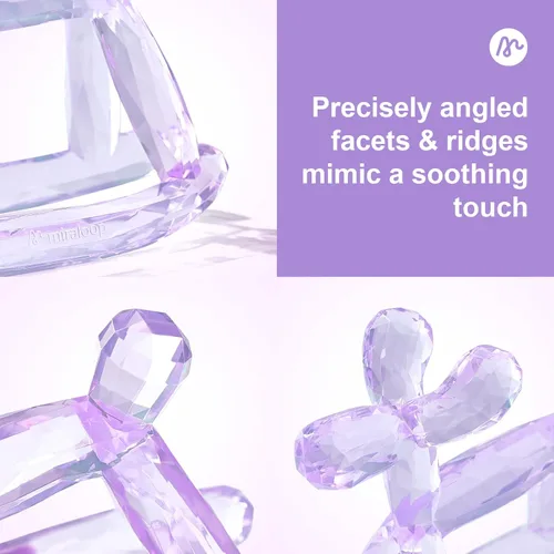 Vista 7 de Mordedor de Bebé Miraloop de Cristal en Gelatina – Juguete de Alivio de Dentición Jellydog para Bebés de 3-6 Meses, Mordedor de Mano de Silicona