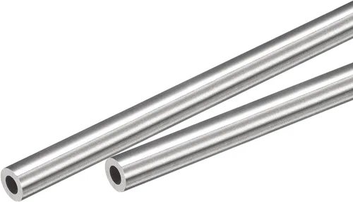 Vista 74 de uxcell Tubo capilar del acero inoxidable 304, tubería gruesa del metal de la longitud de la pared de 820.2 ft m del OD 18.0 ft m x 0.7 ft m