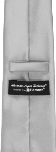 Vista 221 de tiemart Corbata de color sólido para hombre Longitud estándar